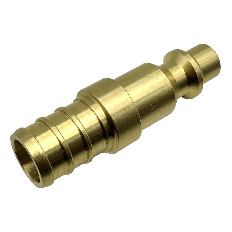 GRIDTECH (2 Pack) Brass 1/2” PEX to Air Plug Connector
