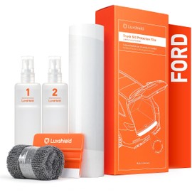 Luxshield Car Bumper Protector Set for Ford B-Max B232 I 2012-2017 - Rear Bumper guards for cars, anti scratch, Paint Protection For Sill - Transparent