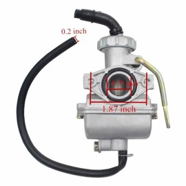 lan271982 2X PZ20 Carburetor 49cc 70cc 90cc 100cc 110cc 125cc For Coolster NST Chinese ATV