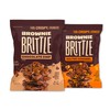 Brownie Brittle – Chocolate Chip & Salted Caramel Thin and