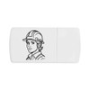 'Man in Hard Hat' Pill Box with Tablet Splitter (PI00026891)