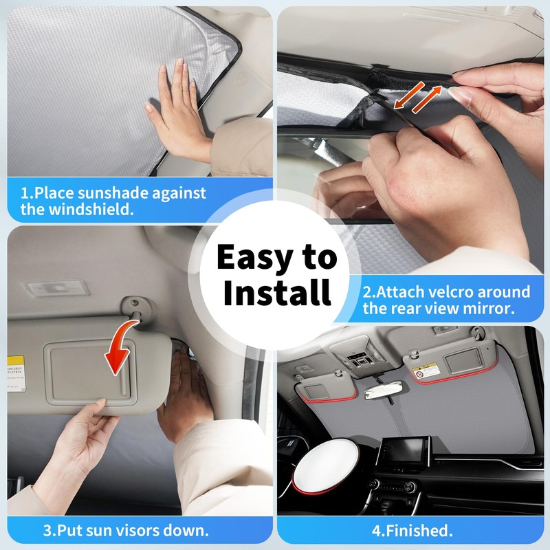 Windshield Sun Shade for Lexus RX 2023 2024 2025 —