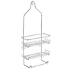 iDesign Steel Hanging Shower Caddy Organizer, The Milo Collection –