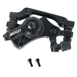 Trkimal Aluminum Alloy Bike Disc Brake Caliper Universal Bicycle Front Disc Mechanical Brake Calipers for Road Mountain Bike F160 R140 (Front Brake)