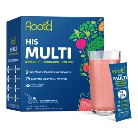 Root'd Polvo Multivitamínico 24 Vitaminas Hombres
