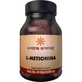 Essential Nutrition, L-Metionina 40 Cápsulas de 500 mg