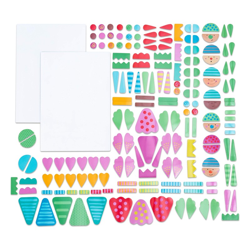 Betzold - Mix & Match Farfallas Magnetic Game 174 Pieces