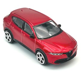 Bburago 1/43 Alfa Romeo Tonale 18-30468 RD Red Mini Car, Diecast Car, Finished Product, 1:43 Alfa Romeo Tonale