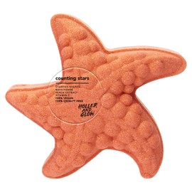 Holler and Glow Counting Stars, Starfish Shaped Bath Fizzer