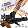 Desktop Leather Belt Hole Puncher Tool - Easier to Use