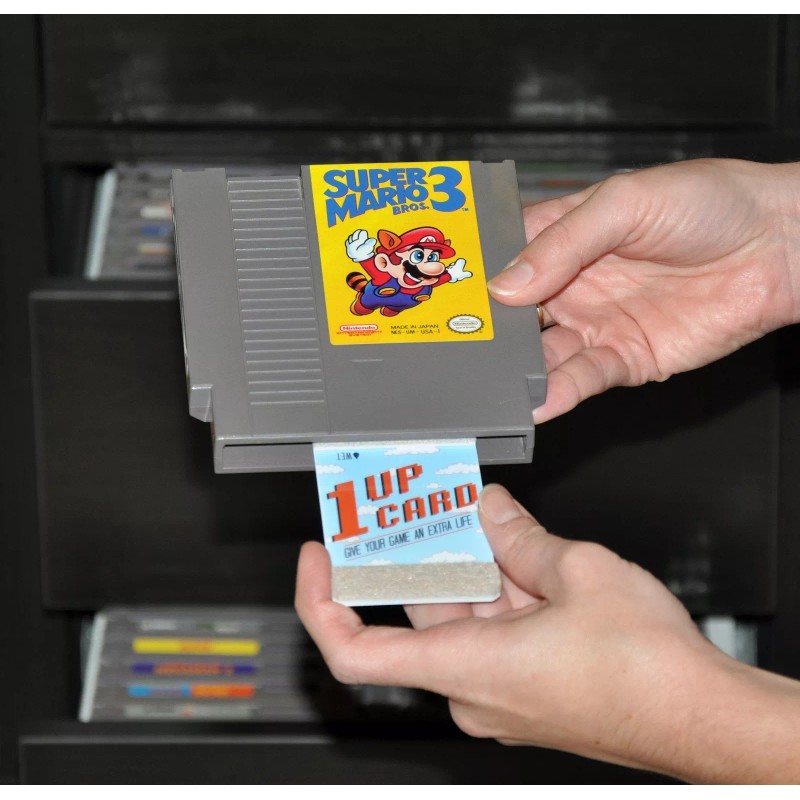 1UPcard™ Video Game Cartridge Cleaning Kit - Card with Fluid