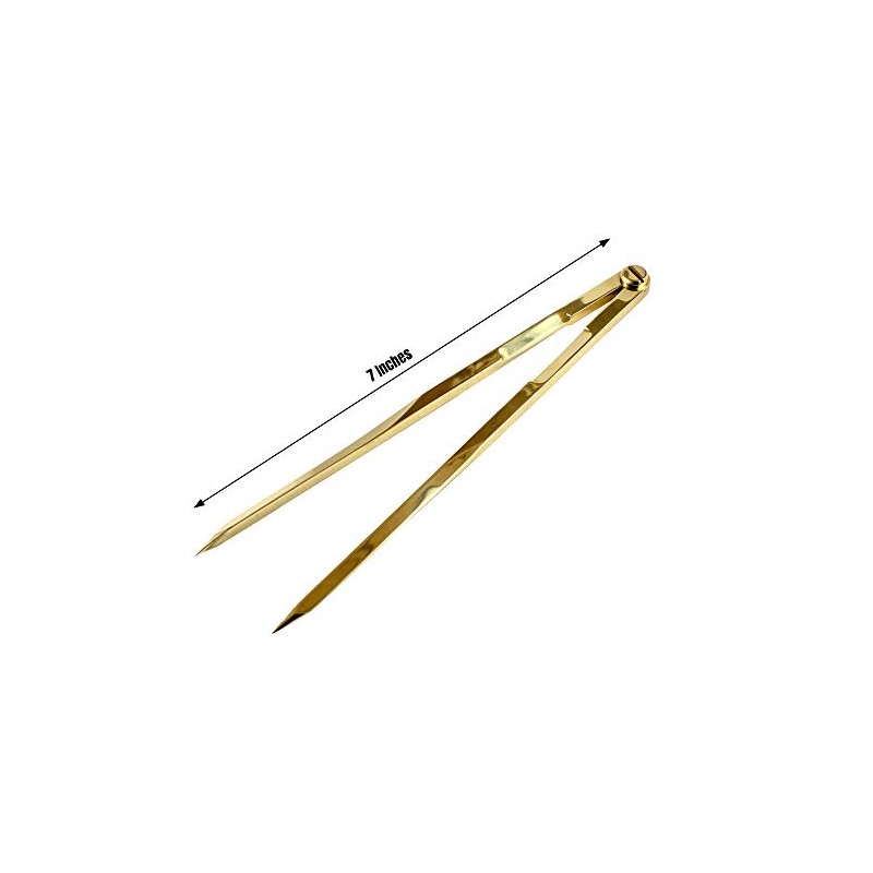 Calyron Navigation Straight Pattern Artist Solid Brass Divider Drawing Tool