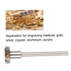 Taidda Cutting Tool, Sturdy Cutting Flywheel Shank Jewelry Cutting Engraving