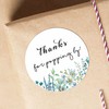Thanks for Popping by Popcorn Favor Stickers Baby Shower Favor