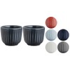 Kähler Eierbecher Ø5 cm 2 Stck. Hammershøi legendäres Design Zeitlos,