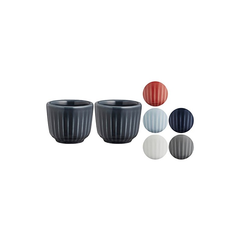 Kähler Eierbecher Ø5 cm 2 Stck. Hammershøi legendäres Design Zeitlos,