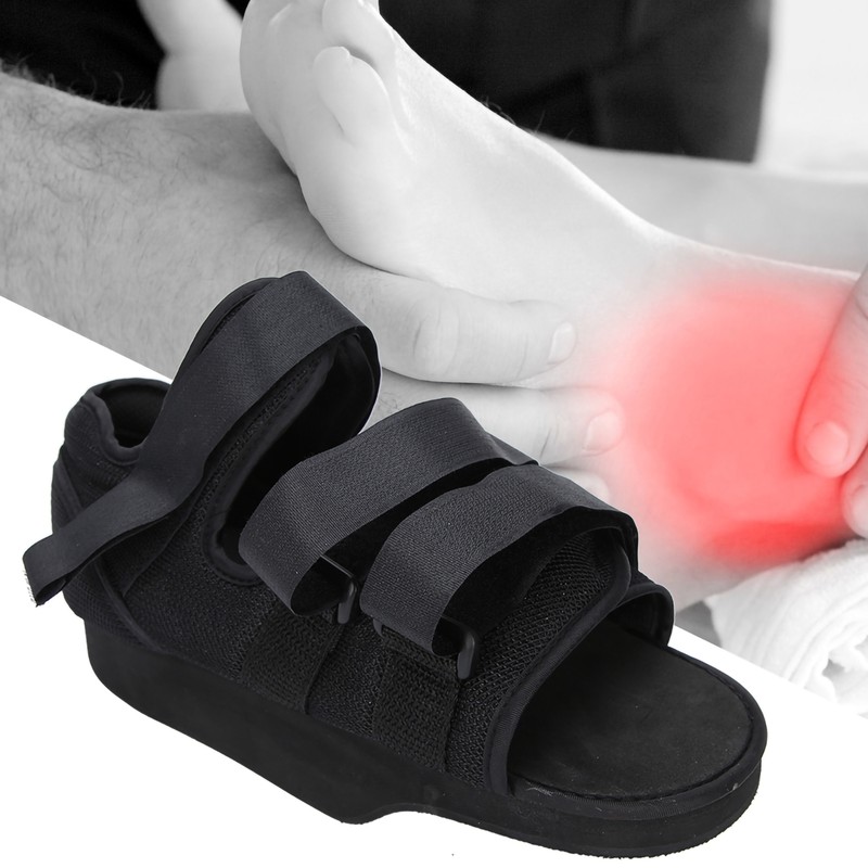 Surgical Shoes Breathable Foot Fracture Shoe Lightweight PostOp Walking Boot