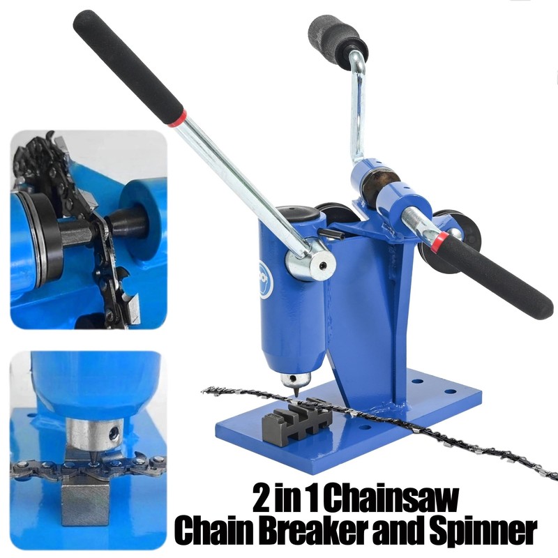 2 in 1 Chainsaw Chain Breaker and Spinner, Chain Breaker,