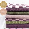 Ecovask Daily Use Dish Cloth 7pc Variety Pack Organic Cotton,