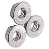 Glvaner M12-1.75 Thread Size (10 pcs) Stainless Steel Serrated Flange