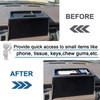 TOPINSTALL Wide Dash Tray Compatible with 2021-2024 Chevy Tahoe Suburban/GMC