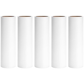 6.3 inch Lint Roller Refills Only for Metkix Bomda Fedicelly Large Lint Rollers for Pet Hair Extra Sticky 60 Sheets per Refill Pack of 5 Rolls 300 Sheets Total