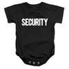 Popfunk Security Unisex Infant Snap Suit for Baby, Black, Medium