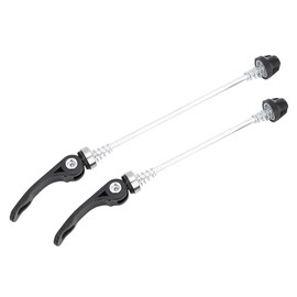 Bike Quick Release Skewer, 2pcs Ultralight Alloy Quick Release Skewer Set Aluminium Alloy Bike Replacement Repair Parts Accessory for MTB Road Bike
