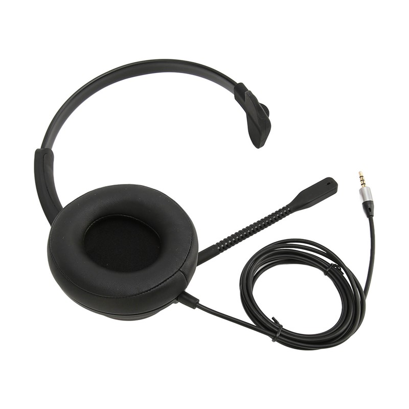 X6S 3.5 Telephone Headset ENC Active Noise Cancelling Single Ear