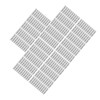 150PCS Eyebrow Stencil Ruler Clear Scale Transparent Eyebrow Shape Positioning