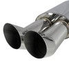 Spec-D Tuning Dual Slant Tip 3" Outlet 2.5" Inlet Stainless