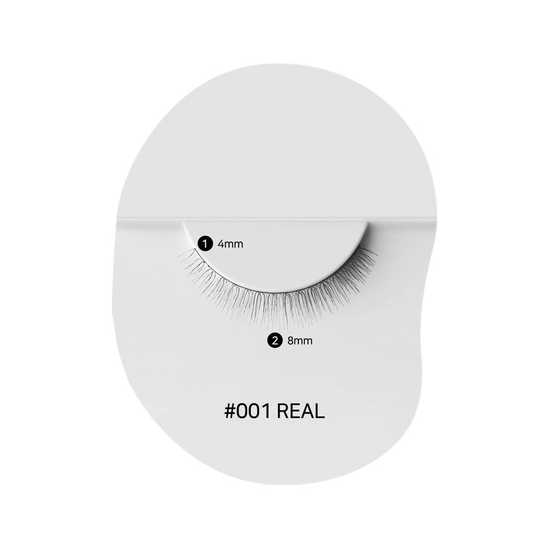 THE TOOL LAB The Style Lash (#001 Real), False Eyelashes,