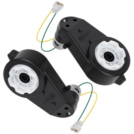 2Pcs 12V Powered Wheels Motor Gearbox RS550 30000RPM High-Speed Motor Gearbox for Powered Wheels Kid's Ride on Toys Car Motorcycles Jeeps Motors Replacement Parts