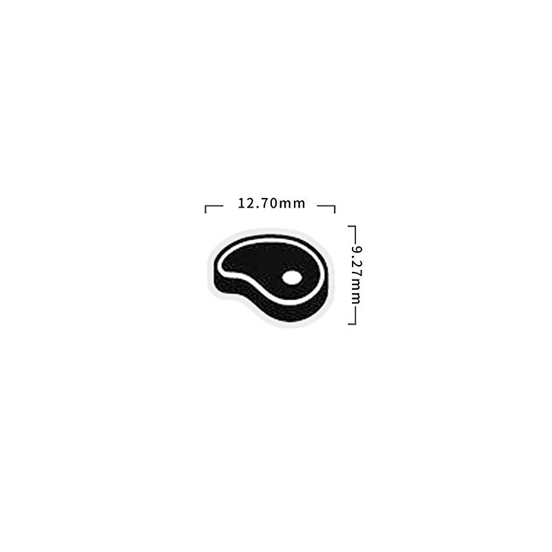 50 Wedding Meal Stickers - Food Identifier & Menu Choice