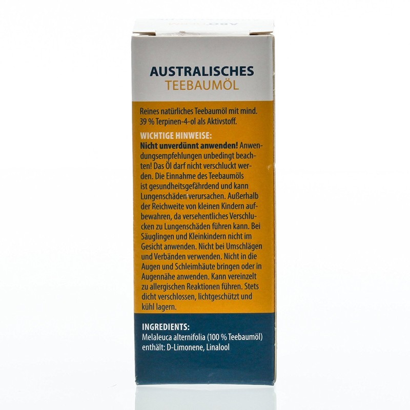 100% Pure Australian Tea Tree Oil 60 ml (2 x