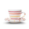 GMUNDNER KERAMIK Espresso for you Gourmet Landlust Crockery Set, Handmade