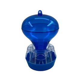 GRIPER. Paquete de 3 bebederos/comederos para Aves, Canarios Modelo Módulo Globo 275 ml c/u