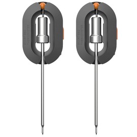 Rosenstein & Söhne Accessories for Grill Thermometer Digital: Set of 2 Additional Sensors for Grill Thermometer DGT-50.app (Grill Thermometer Radio, Grill Thermometer Digital Radio, Measuring Device)