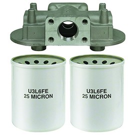 Buyers Products HFA41015 Filter Assembly, 90 GPM Return Line, 1-1/2 Inch NPT/10 Micron/15 PSI Bypass, Truck & Trailer Hydraulic System Accessories