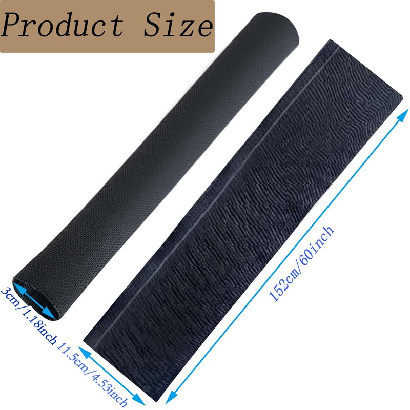 Trolling Motor Cable Organizer Sleeve,60" Nylon Cable Sleeve for Trolling