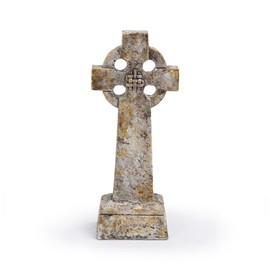 Uvia Celtic Cross Headstone Doll Figurine 4.6 x 4.5 x 8.8 inches (11.7 x 11.3 x 22.3 cm) H16394