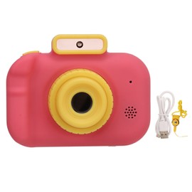 Kids Camera HD 40MP Dual Camera 2.0inch IPS Display 600mAh Night Vision USB Rechargeable Children Digital Video Camera Pink