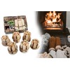 Fire Starters, Pack of 6 Swedish Fires, Fireplace Lighters, Wood