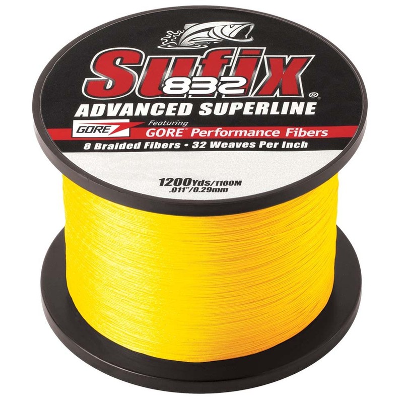Sufix 660-330SR: 832 Braid 30 Lb Sunrise