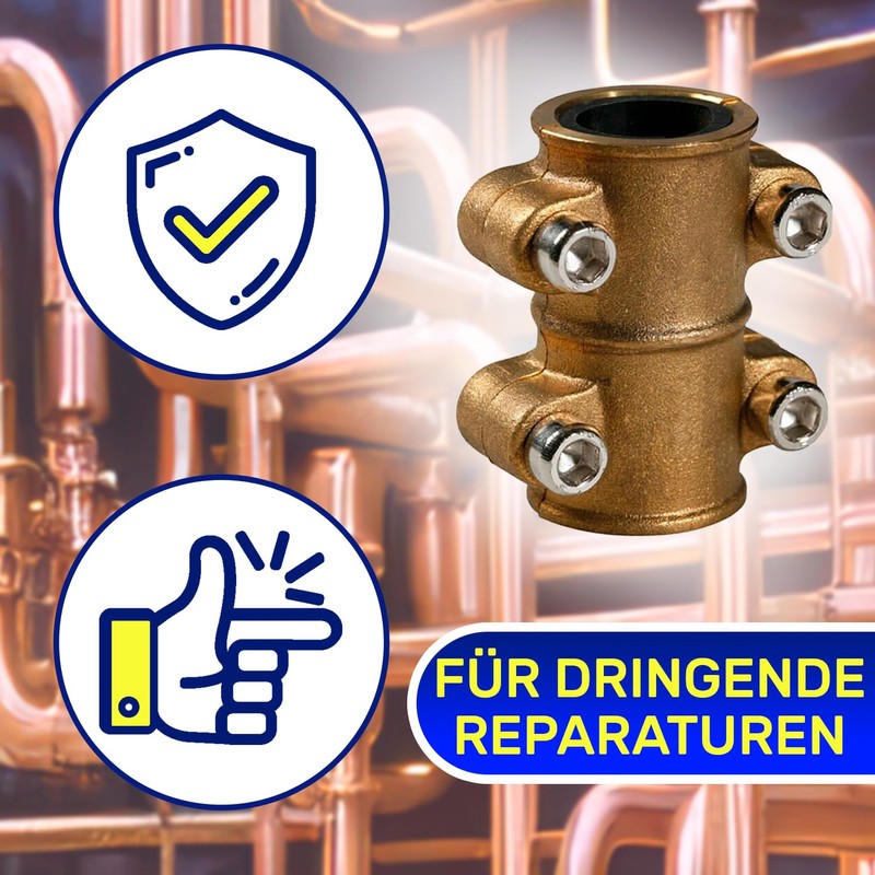 Sealing Clamp for Copper Pipe Diameter 12 mm Made of