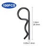 HobbyPark 100pcs Universal RC Car Body Clips Pins for Traxxas