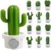 HannaFires 12PCS Decorative Refrigerator Magnets Set - Creative Cactus Fridge