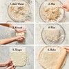 DeLallo, Italian Pizza Dough Kit, Pizza Crust Mix for Garlic