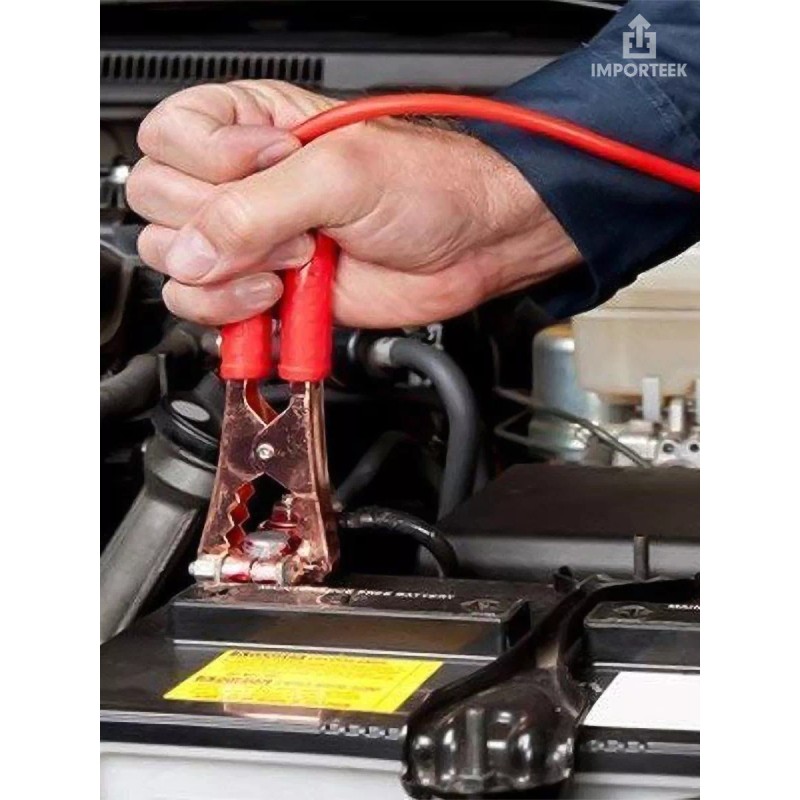 Importeek Cables Pasa Corriente 2 Metros Uso Rudo 1000a Bateria