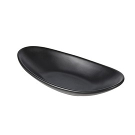Feyarl Black Jewellery Tray Key Tray Cosmetic Tray Oval Bowl Tray for Hallway Coins Car Keys Jewellery in Entrance Area